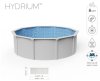 Hydrium™ Stahlwandpool Komplett-Set mit Sandfilteranlage