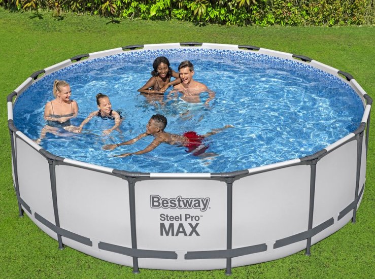 Steel Pro MAX™ Frame Pool - zum Schließen ins Bild klicken
